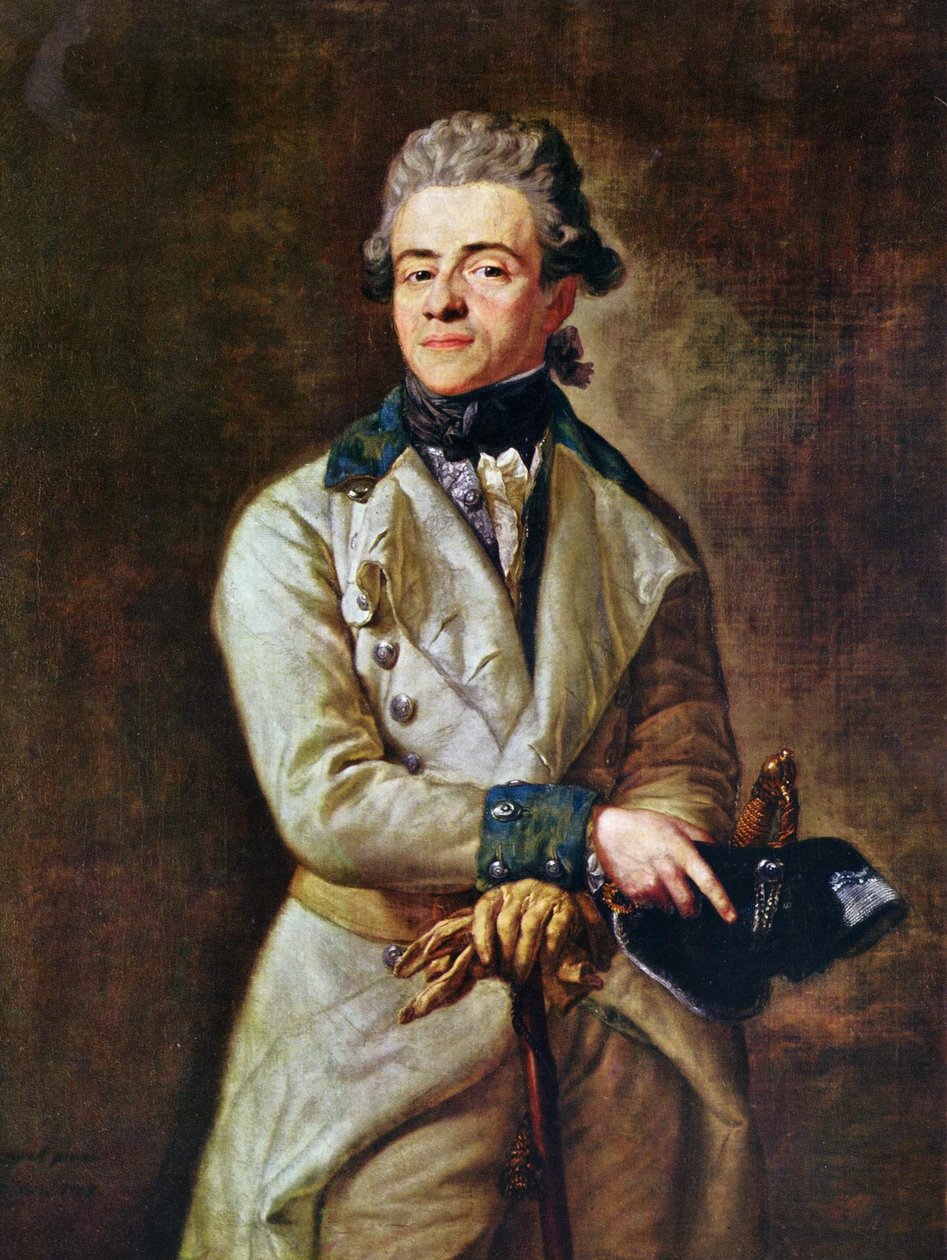 Niemcy: Henryk XIII hrabia Reuss Portret dziedzicznego księcia Henryka XIII autorstwa Anton Graff