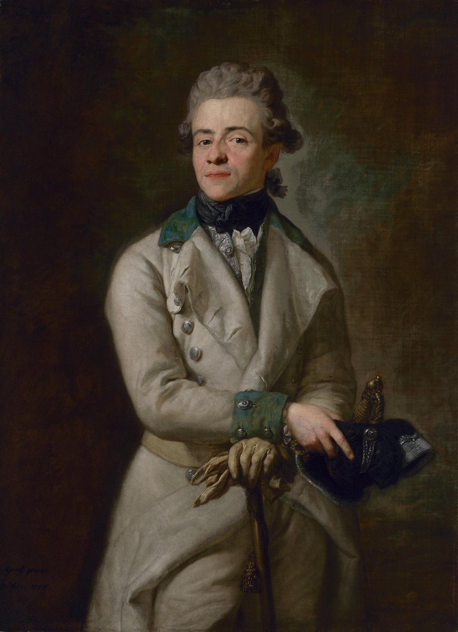 Heinrich XIII, hrabia Reuss autorstwa Anton Graff