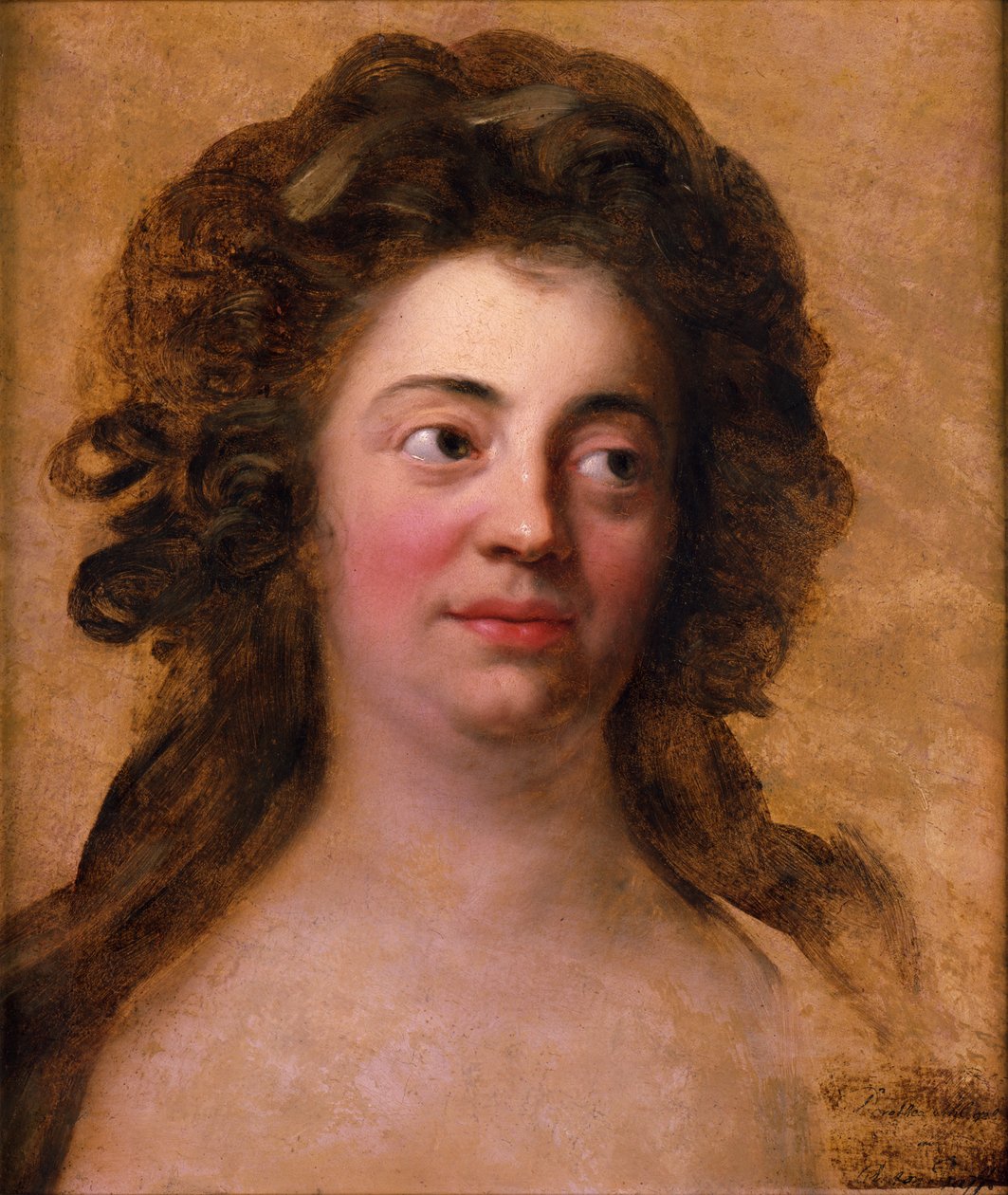 Portret Dorothei Schlegel autorstwa Anton Graff