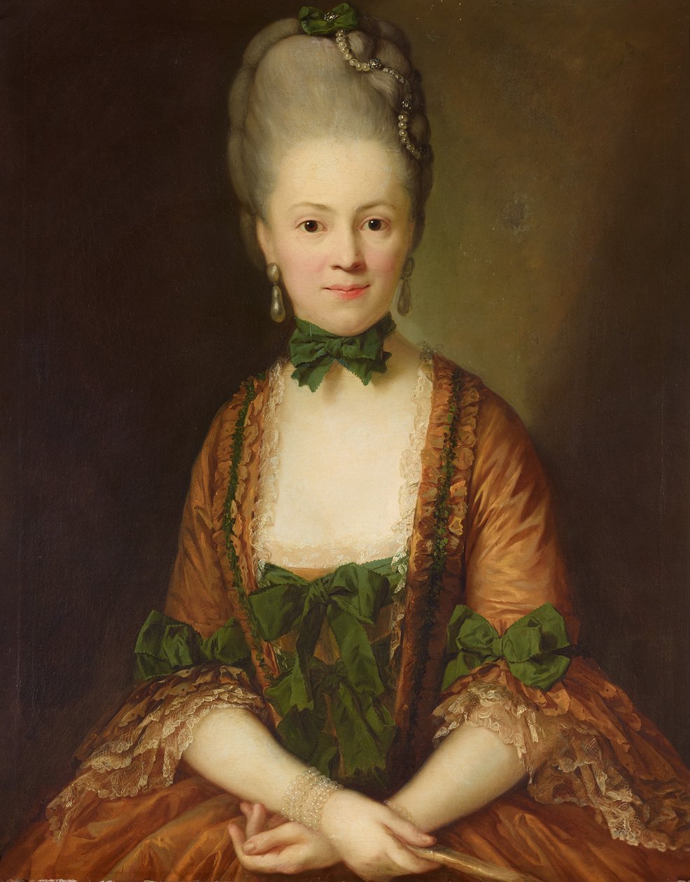 Portret Henriette von Carlowitz autorstwa Anton Graff