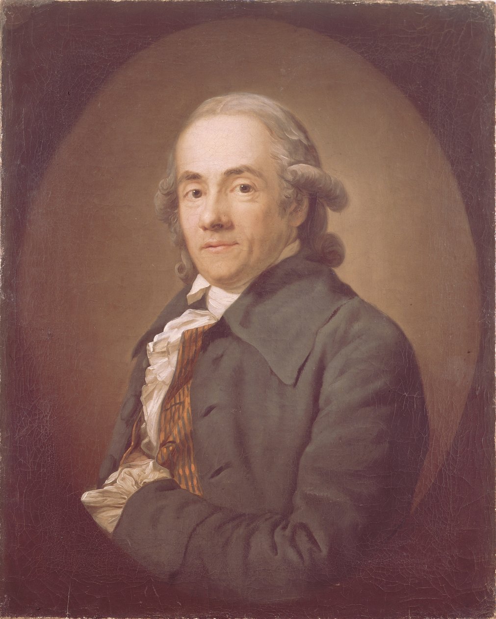 Portret Christiana Friedricha Vossa 1724-1795 autorstwa Anton Graff