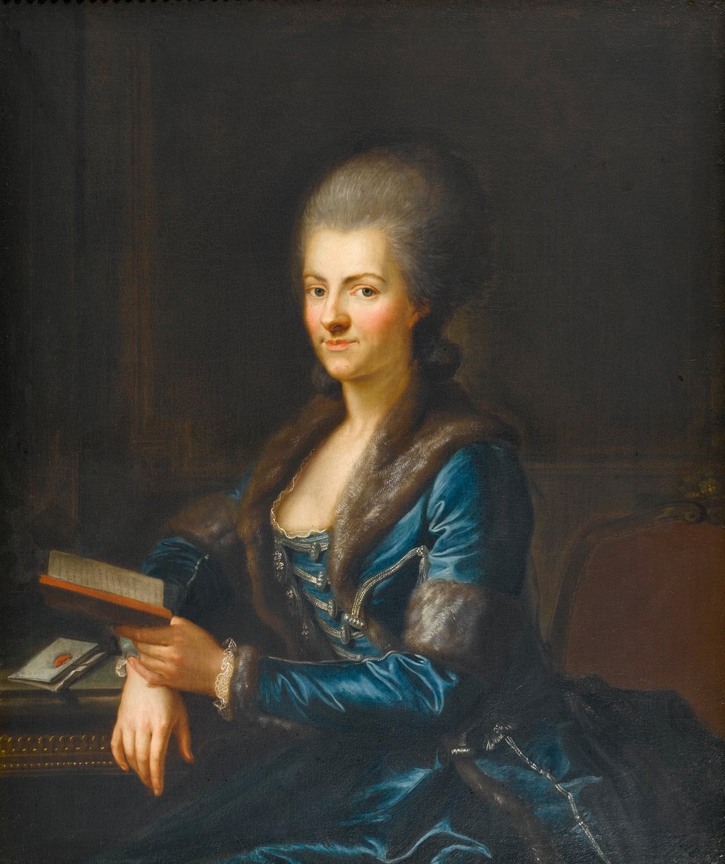 Portret Elisabeth Sulzer autorstwa Anton Graff