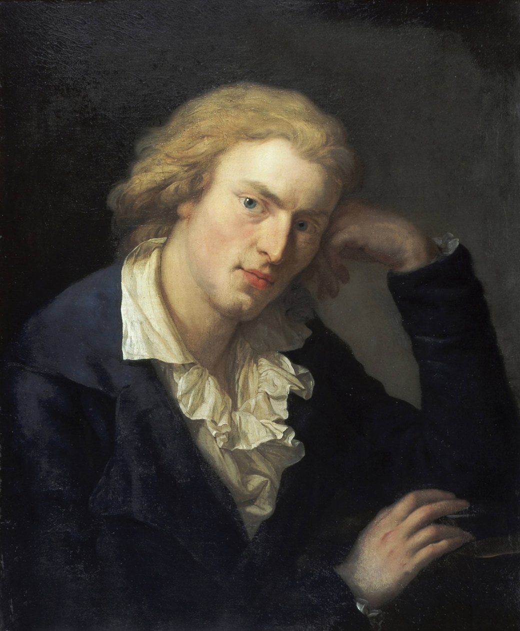 Portret Friedricha von Schillera 1759-1805 autorstwa Anton Graff