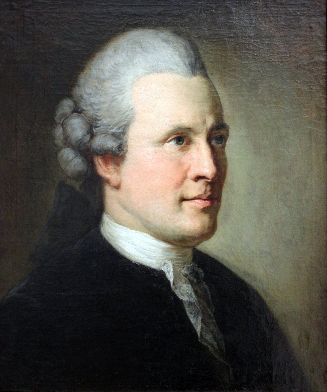 Portret Georga Rittera von Zimmermanna autorstwa Anton Graff