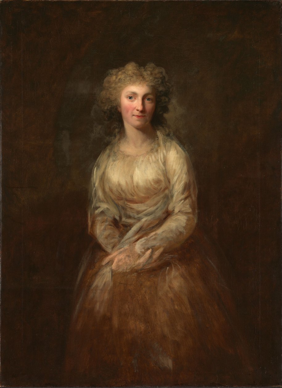 Portret kobiety autorstwa Anton Graff