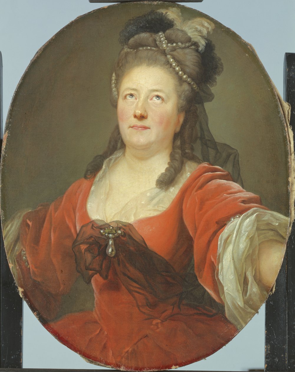 Portret aktorki Friederike Seyler (1738-89) autorstwa Anton Graff