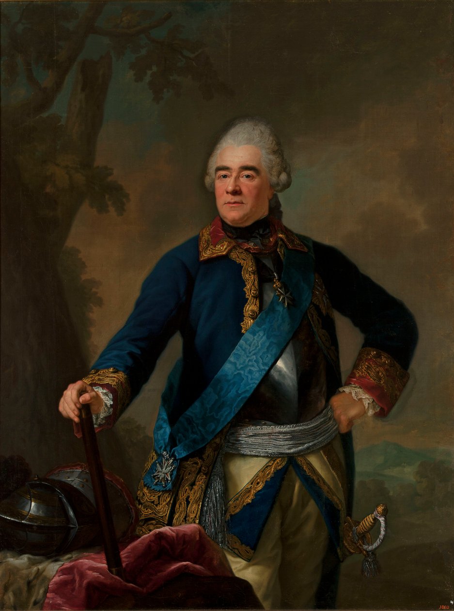 Portret Georga Sachsa autorstwa Anton Graff