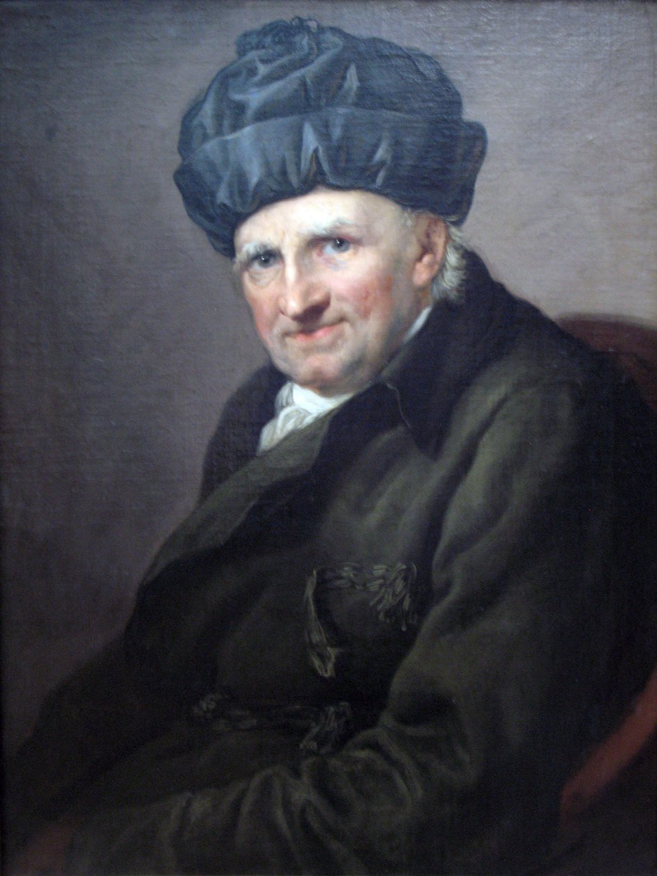 Prowokator Johann Joachim Spalding w płaszczu domowym autorstwa Anton Graff