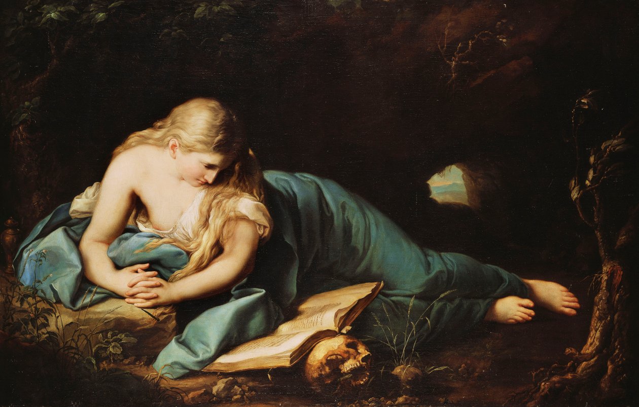 Święta Maria Magdalena, autorstwa Anton Graff