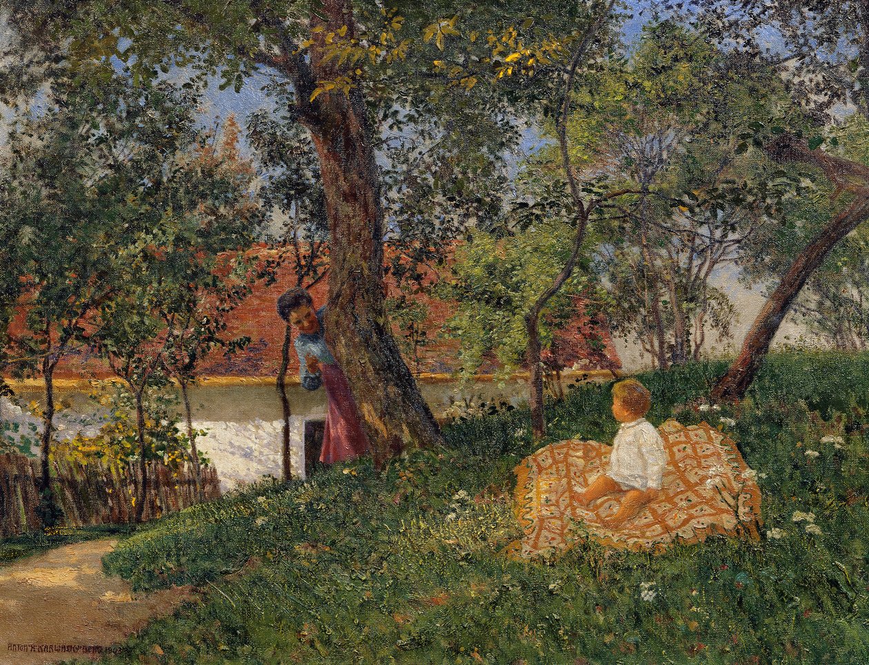Letni dzień autorstwa Anton Hans Karlinsky