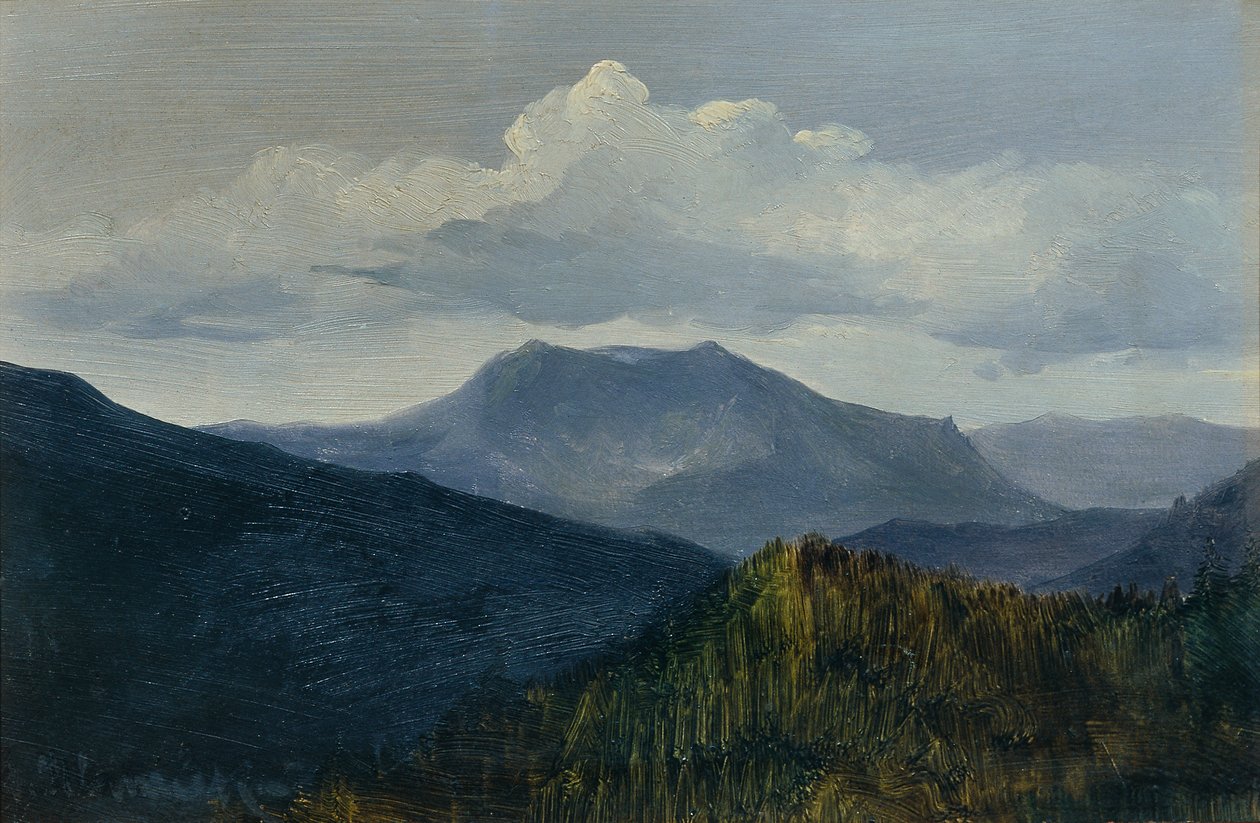 Schneeberg w pobliżu Gutenstein autorstwa Anton Hlavacek