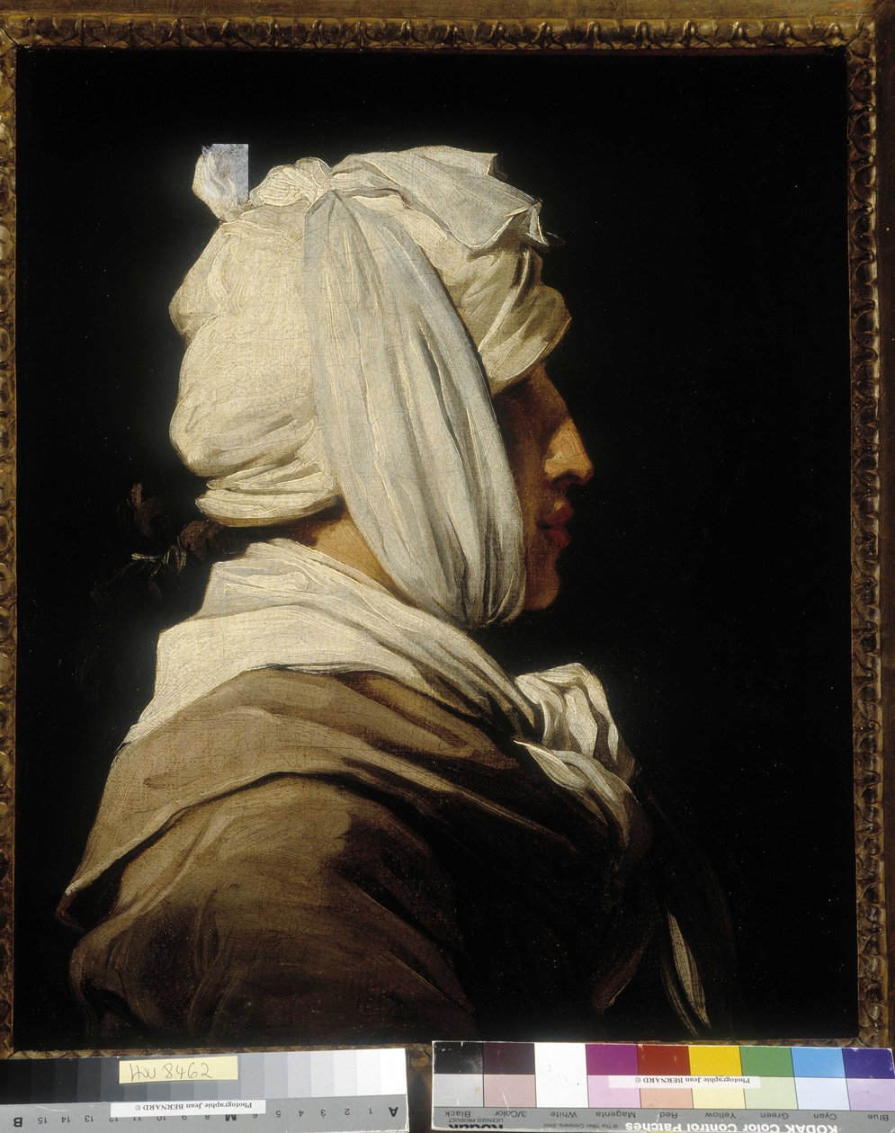 Portret malarza Aniceta Charlesa Gabriela Lemonniera (1743-1824), głowy bandy autorstwa Anton Ignaz (after) Melling