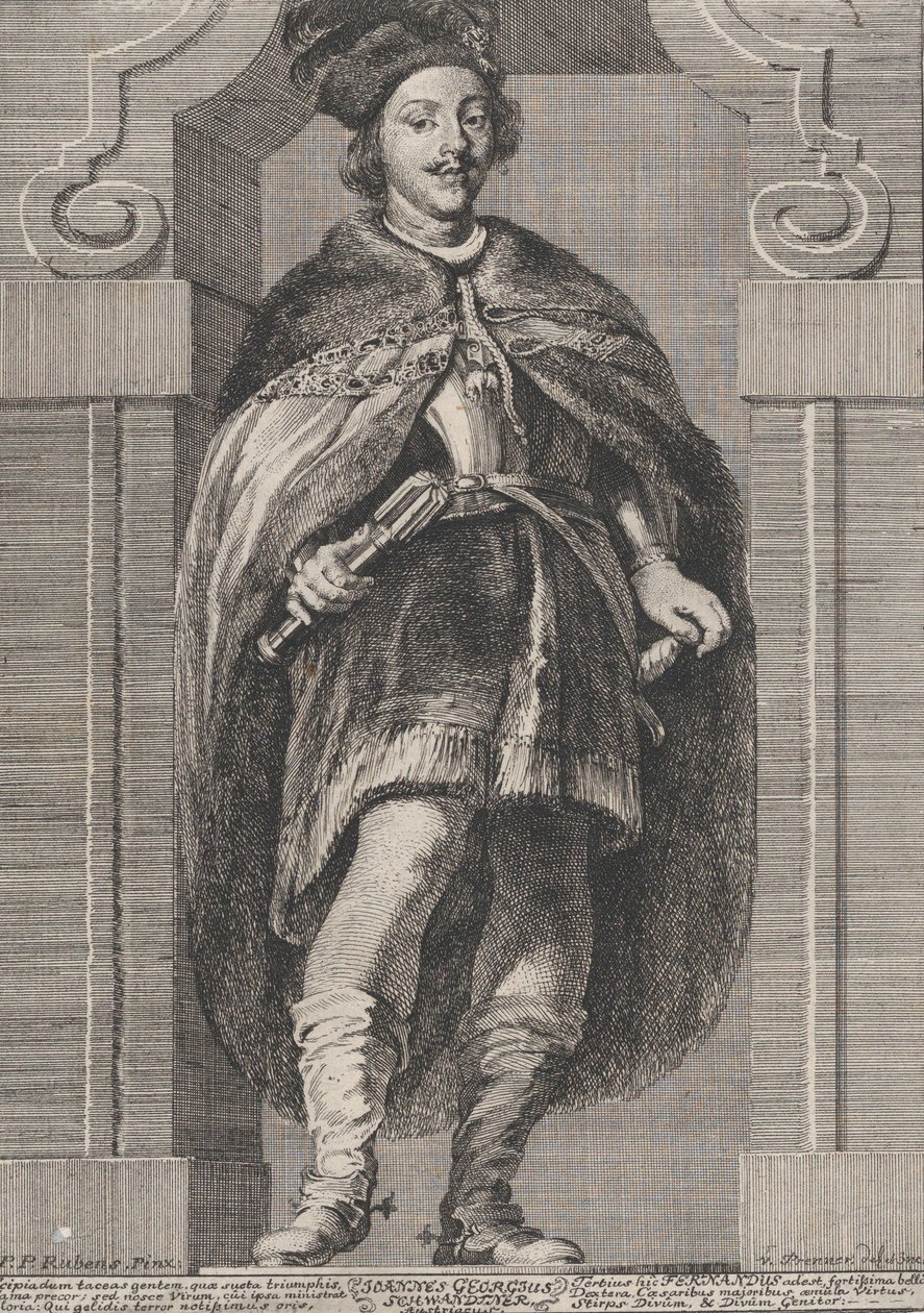 Portret kardynała Infante Ferdynanda Austrii, 1728 r. autorstwa Anton Joseph von Prenner