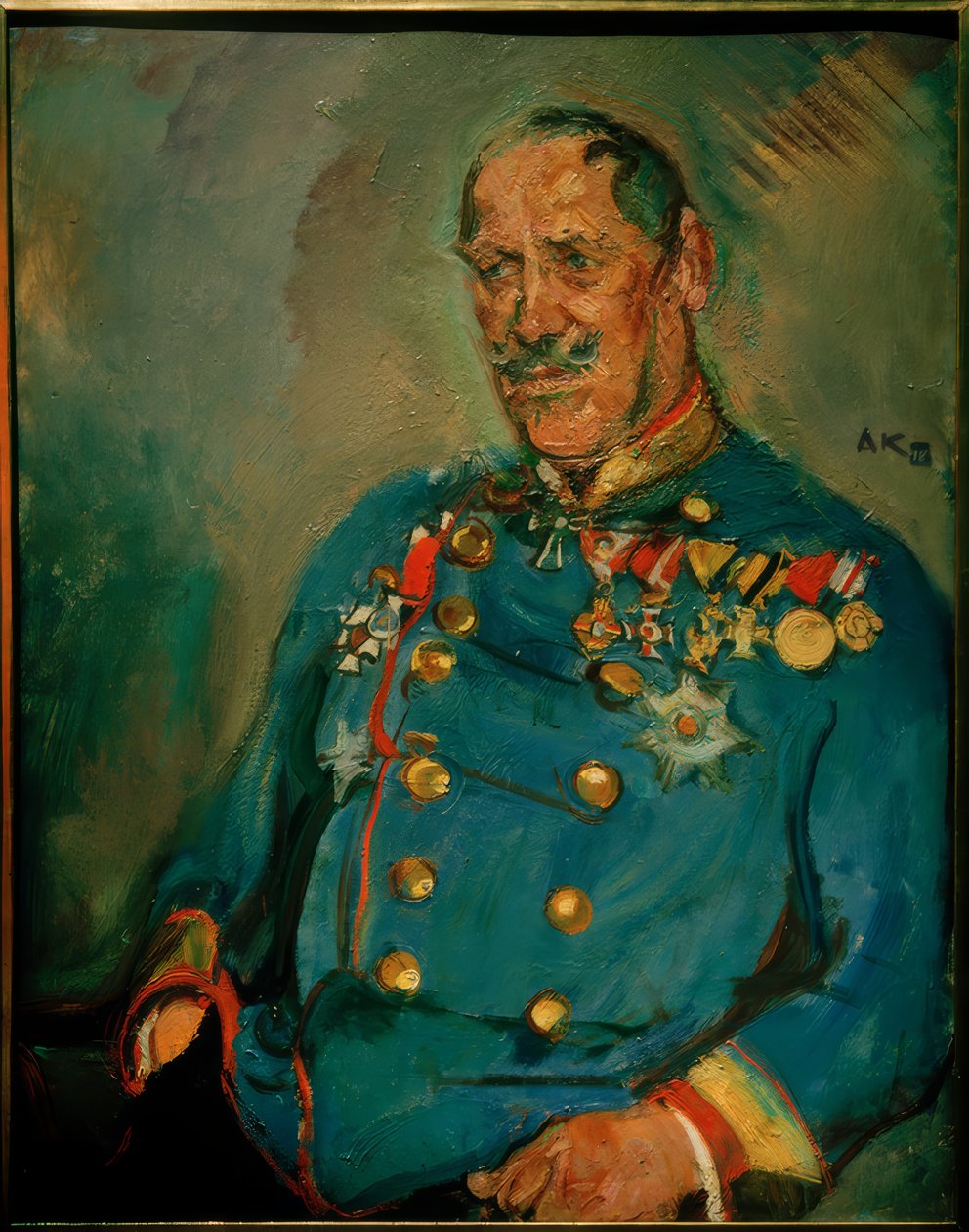 Portret generała Seibta autorstwa Anton Kolig