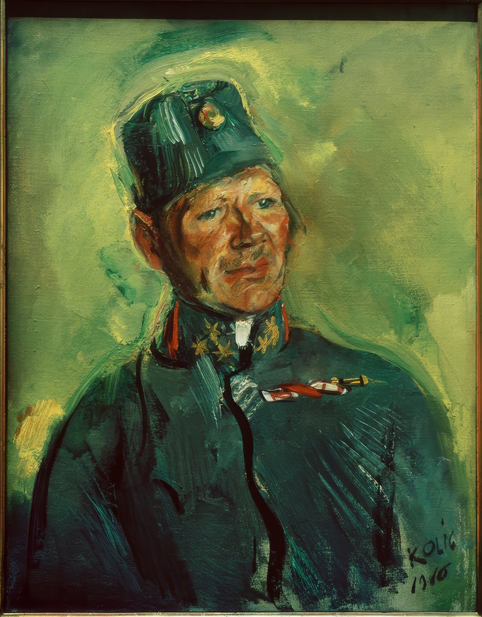 Hauptmann Bolesławski autorstwa Anton Kolig