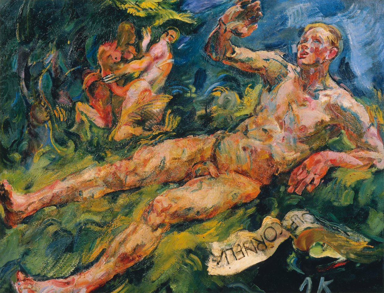 Skarga autorstwa Anton Kolig