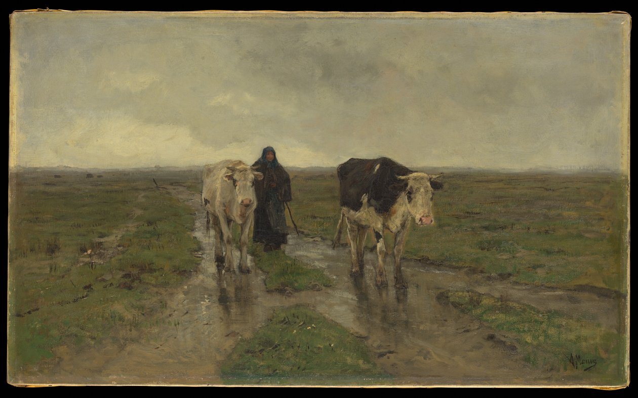 Zmiana pastwiska autorstwa Anton Mauve