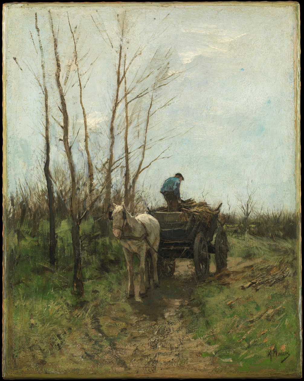 Zbieranie drewna autorstwa Anton Mauve