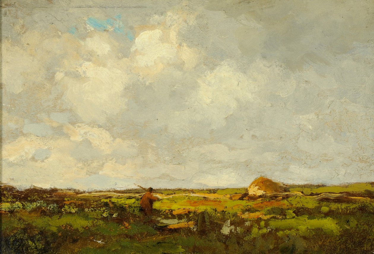 Krajobraz (olej na drewnie) autorstwa Anton Mauve