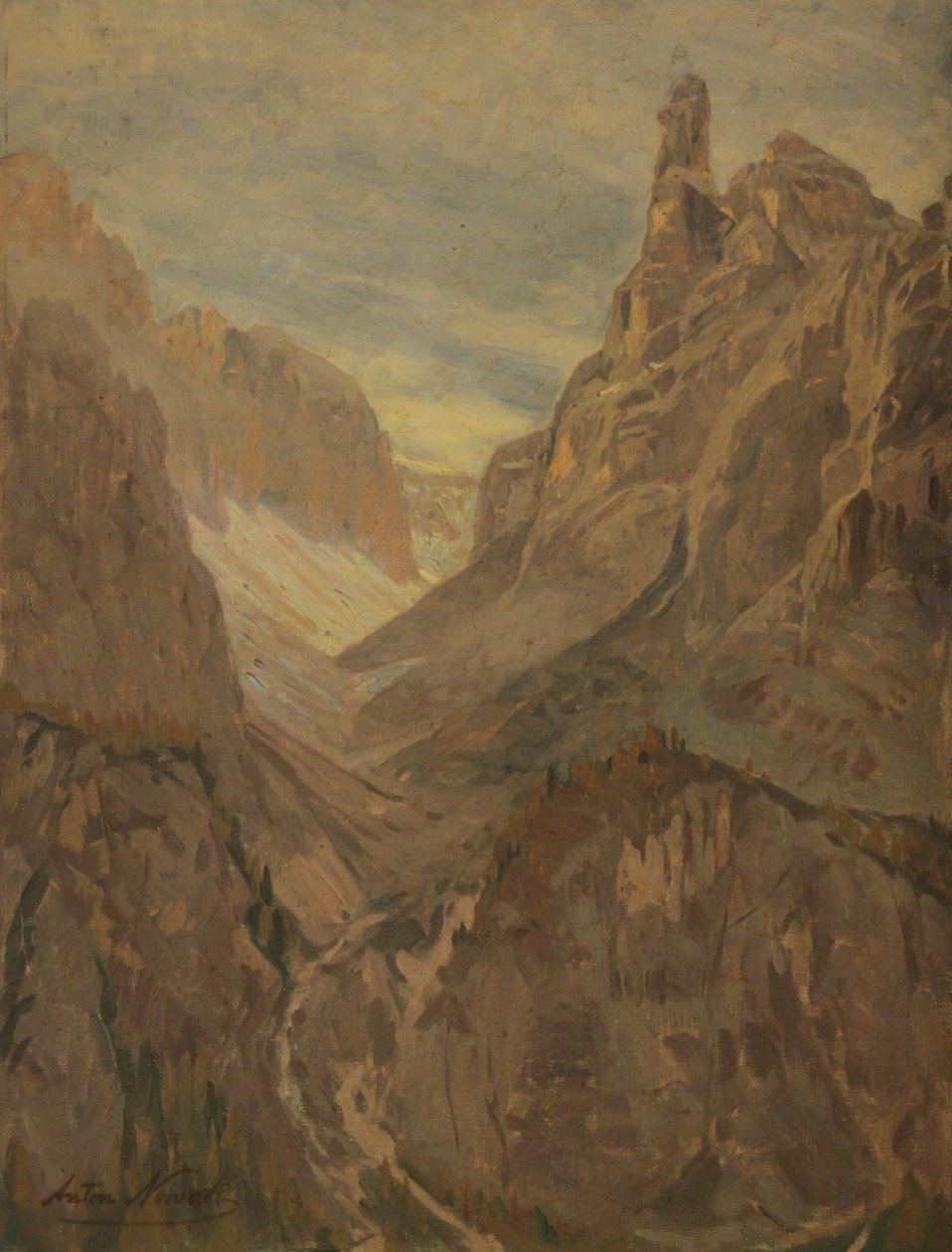 Słoweński: Val di Mesdi autorstwa Anton Nowak