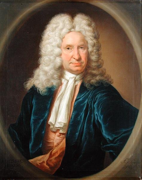 Portret Matthiasa Lutkena (1652-1722), 1718 (patrz także 179059) autorstwa Anton Paulsen