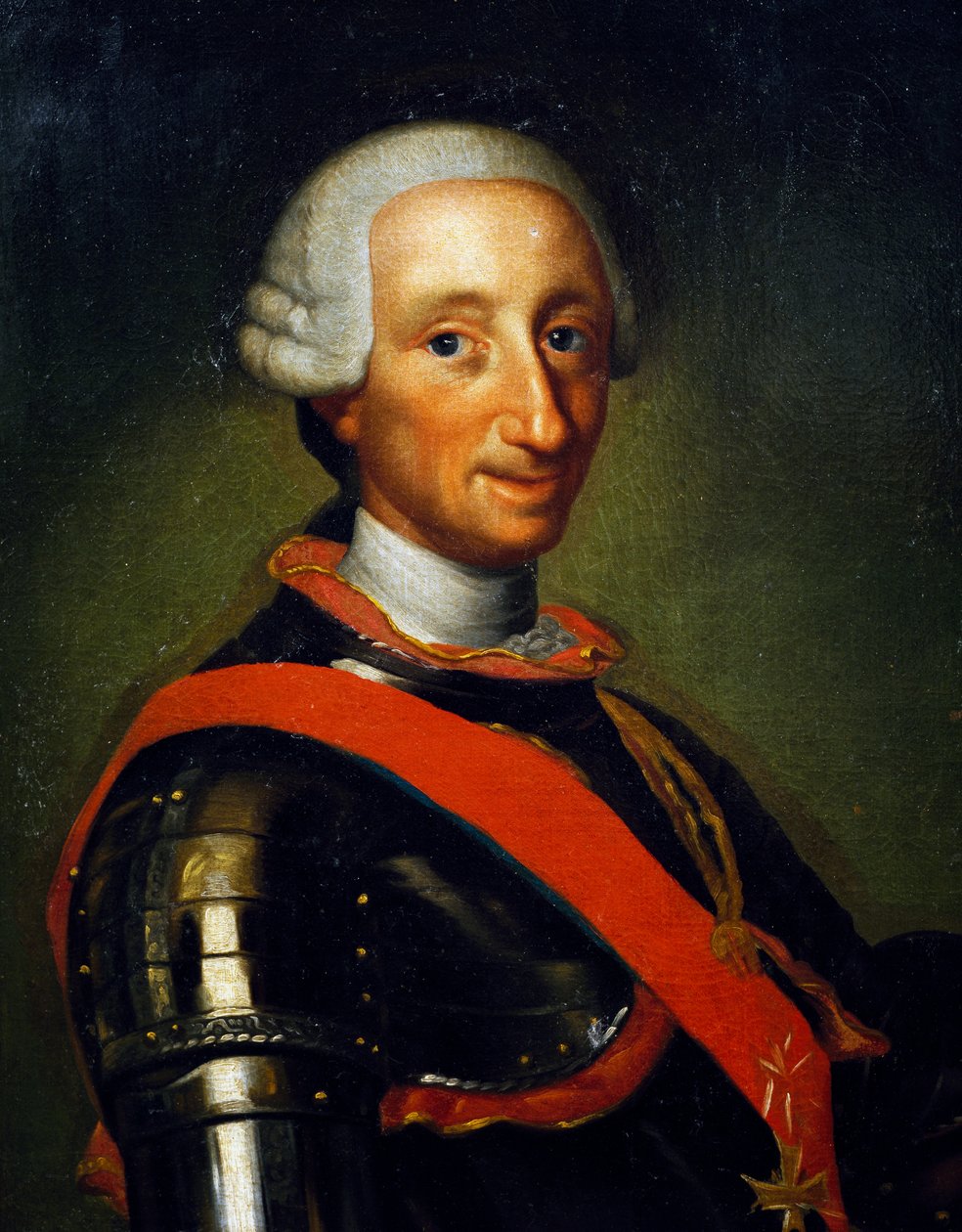 Portret Karola III Burbon autorstwa Anton Raphael (after) Mengs