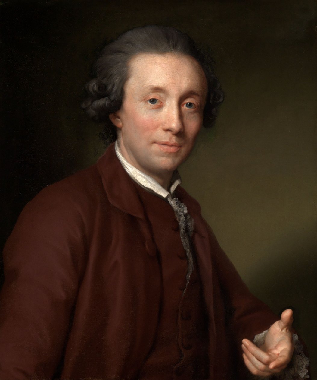 Portret ministra stanu barona Wilhelma von Edelsheima autorstwa Anton Raphael Mengs