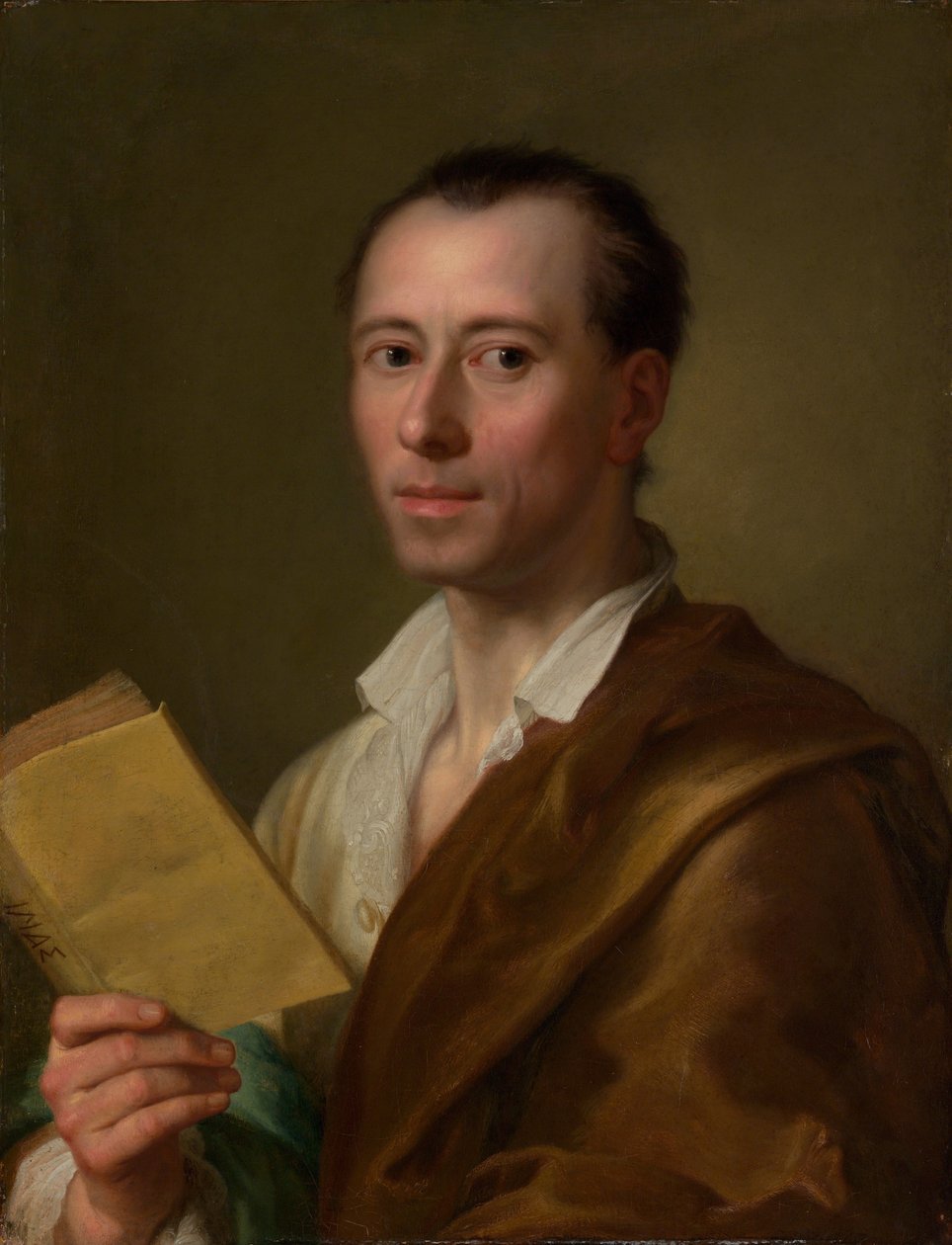 Johann Joachim Winckelmann (1717–68), ok. 1777 (olej na płótnie) autorstwa Anton Raphael Mengs