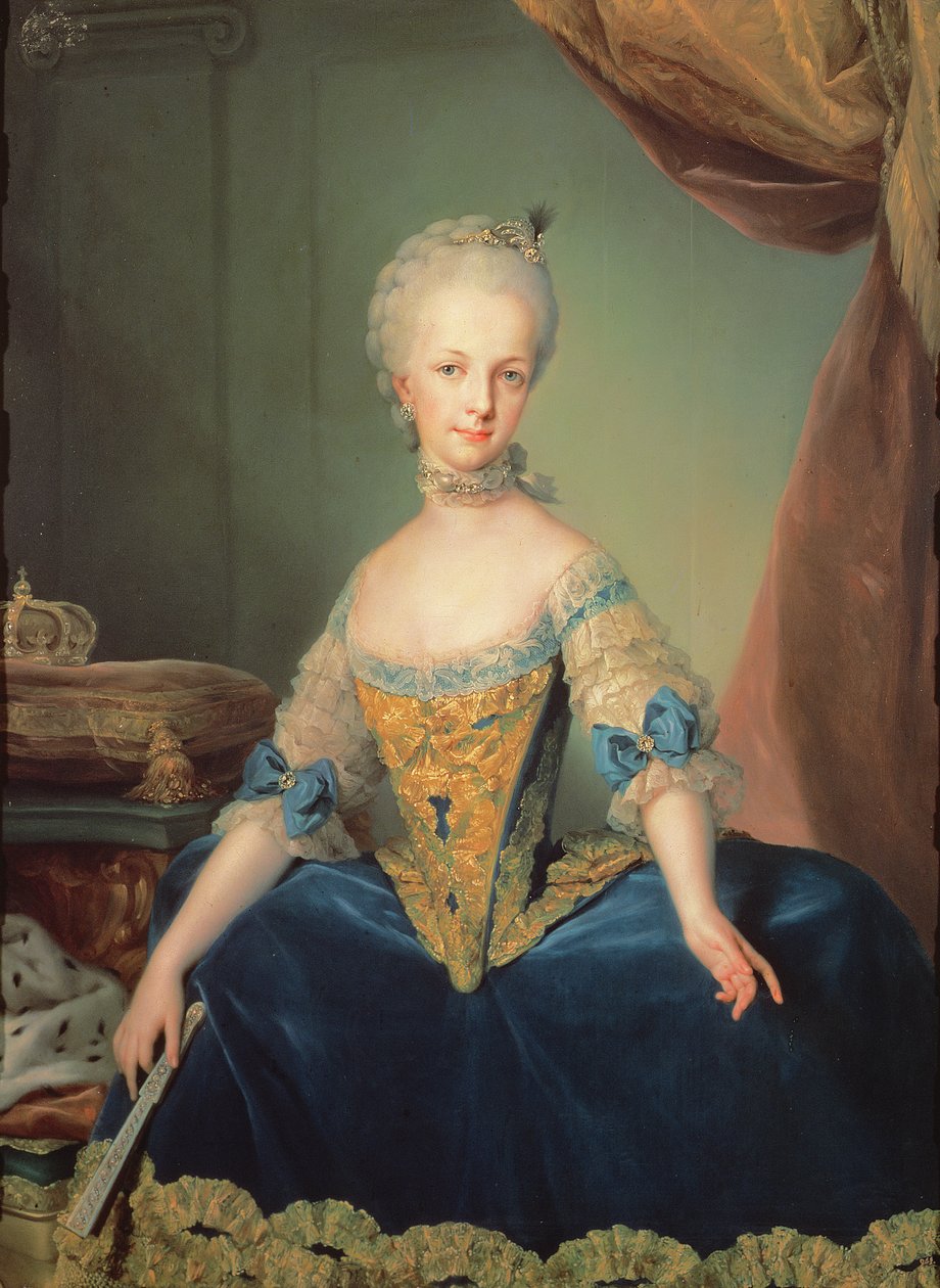 Maria Józefa z Austrii autorstwa Anton Raphael Mengs