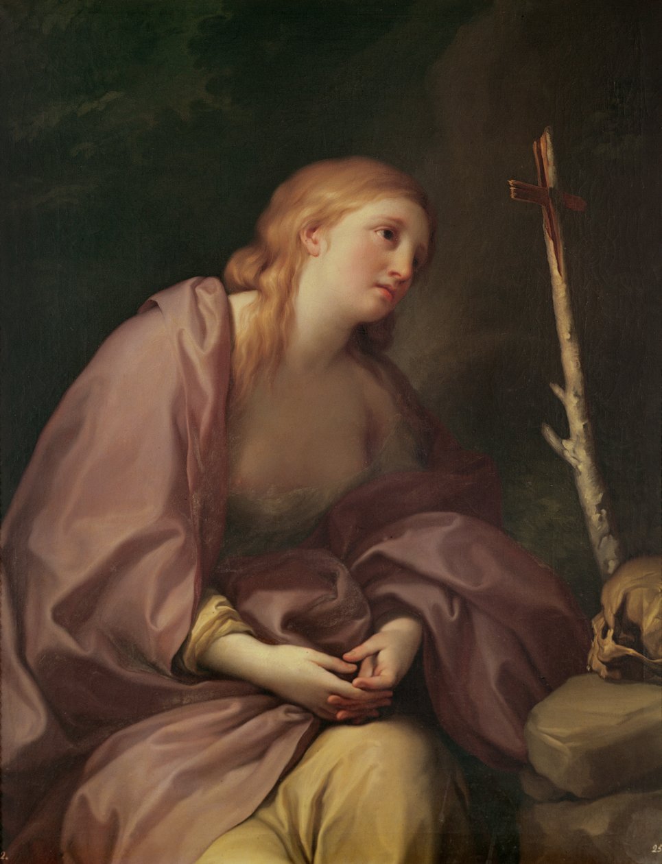 Magdalena pokutująca, ok.1765 autorstwa Anton Raphael Mengs