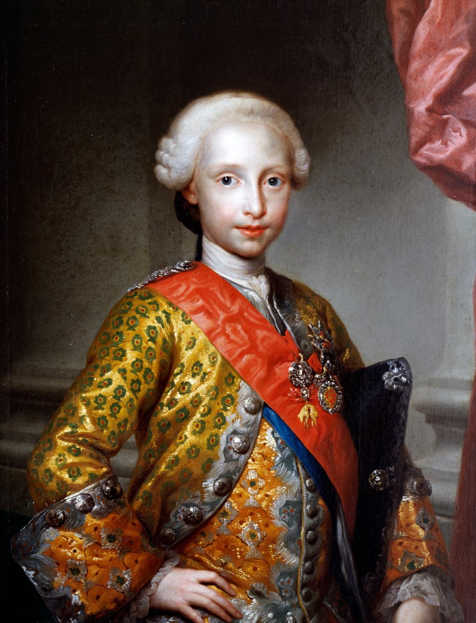 Portret Antoniego Pascuala z Borbon i Wettina (Dom) autorstwa Anton Raphael Mengs