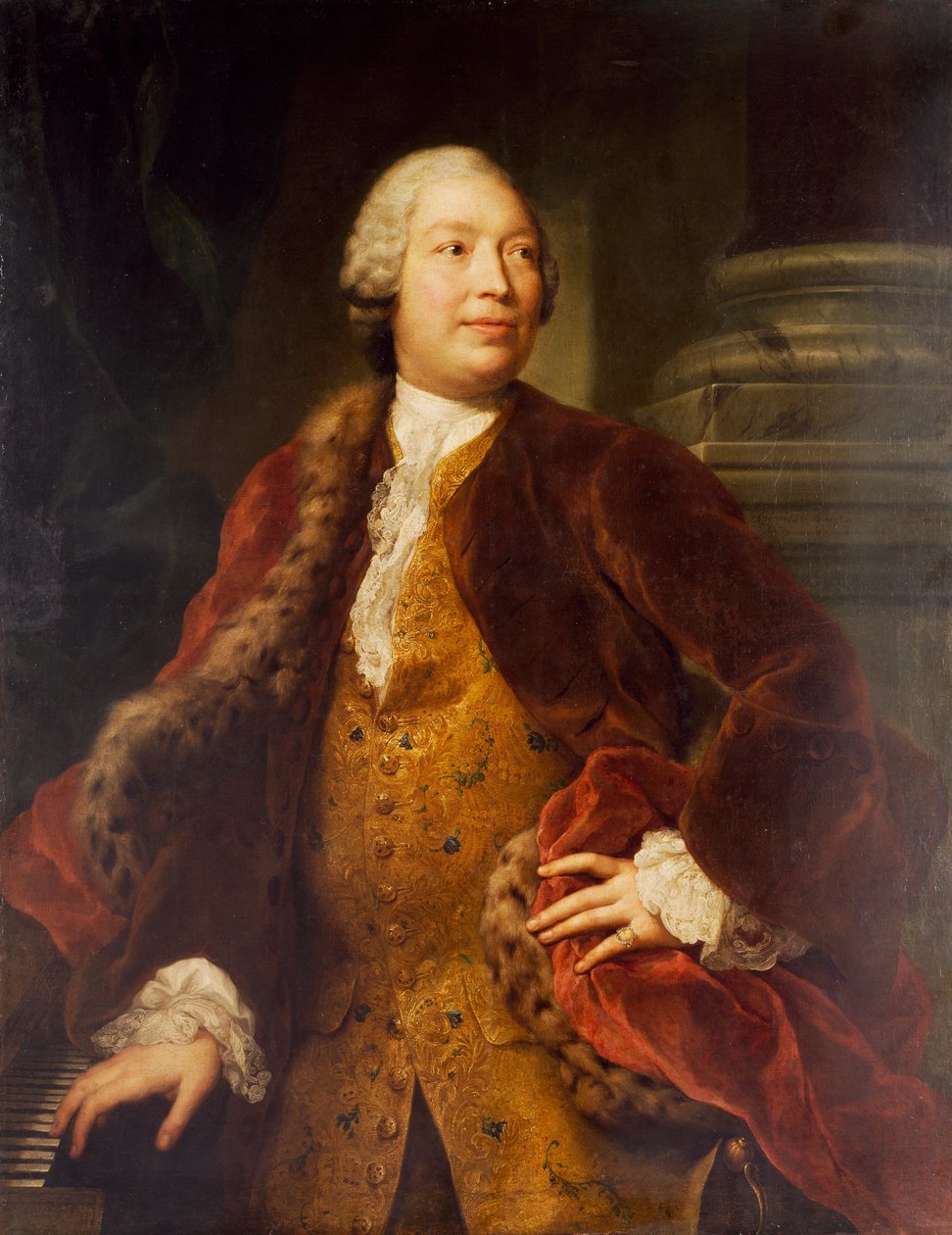 Portret Domenico Annibaliego (Macerata autorstwa Anton Raphael Mengs