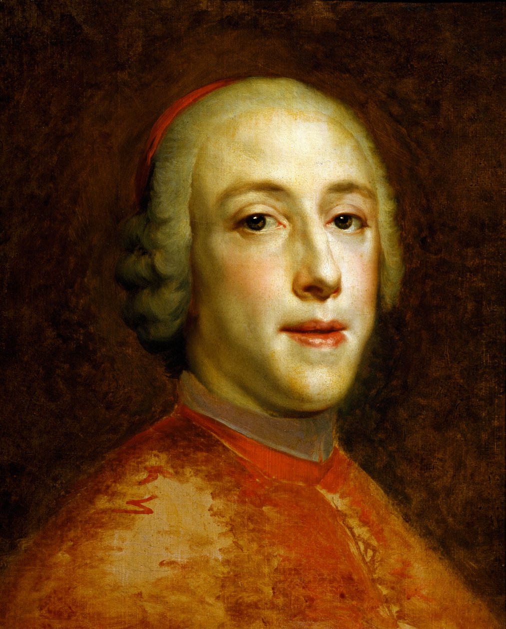Portret Henry Benedict Marie Clement Edward Stuart, kardynał York, autorstwa Antona Raphaela Mengsa, około 1756 autorstwa Anton Raphael Mengs