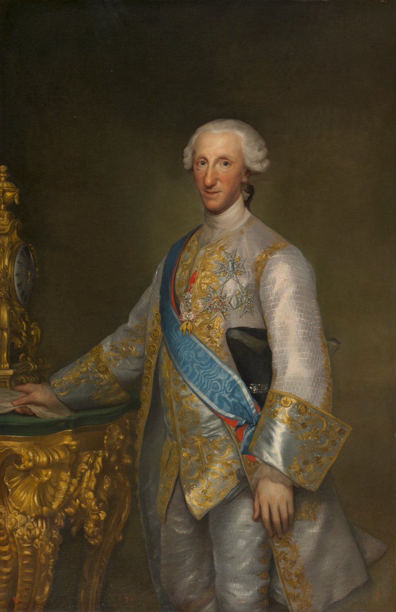 Portret Infante Don Luis de Borbon autorstwa Anton Raphael Mengs