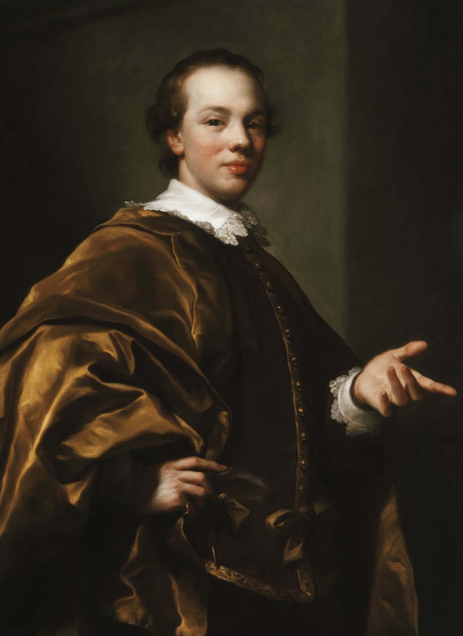 Portret Johna, wicehrabiego Garlies, późniejszego 7. hrabiego Galloway, jako pana Garlies autorstwa Anton Raphael Mengs