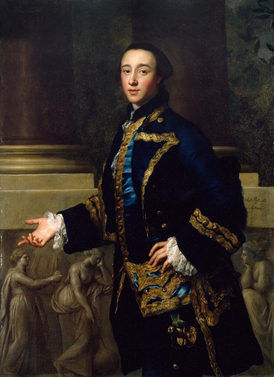 Portret Thomasa Conolly’ego (1738–1803) autorstwa Anton Raphael Mengs