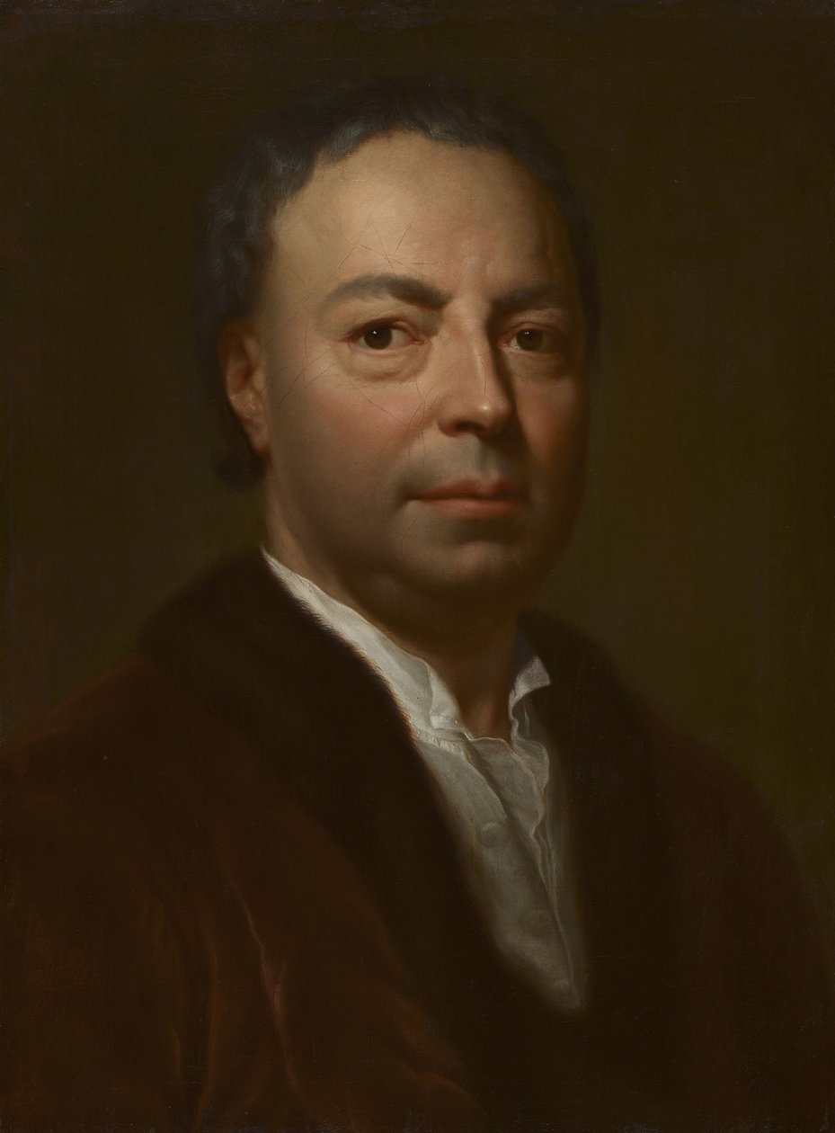 Portret ojca artysty, Ismaela Mengsa autorstwa Anton Raphael Mengs