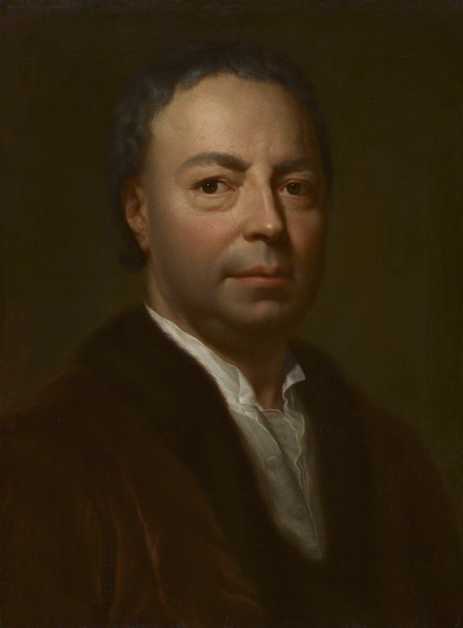 Portret ojca artysty, Ismaela Mengsa autorstwa Anton Raphael Mengs
