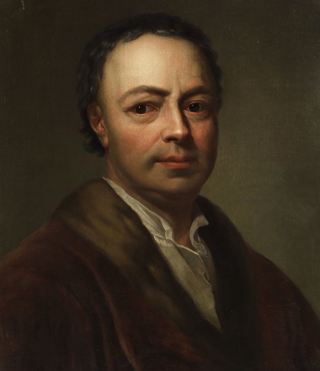 Portret ojca artysty, Ismaela Mengsa autorstwa Anton Raphael Mengs
