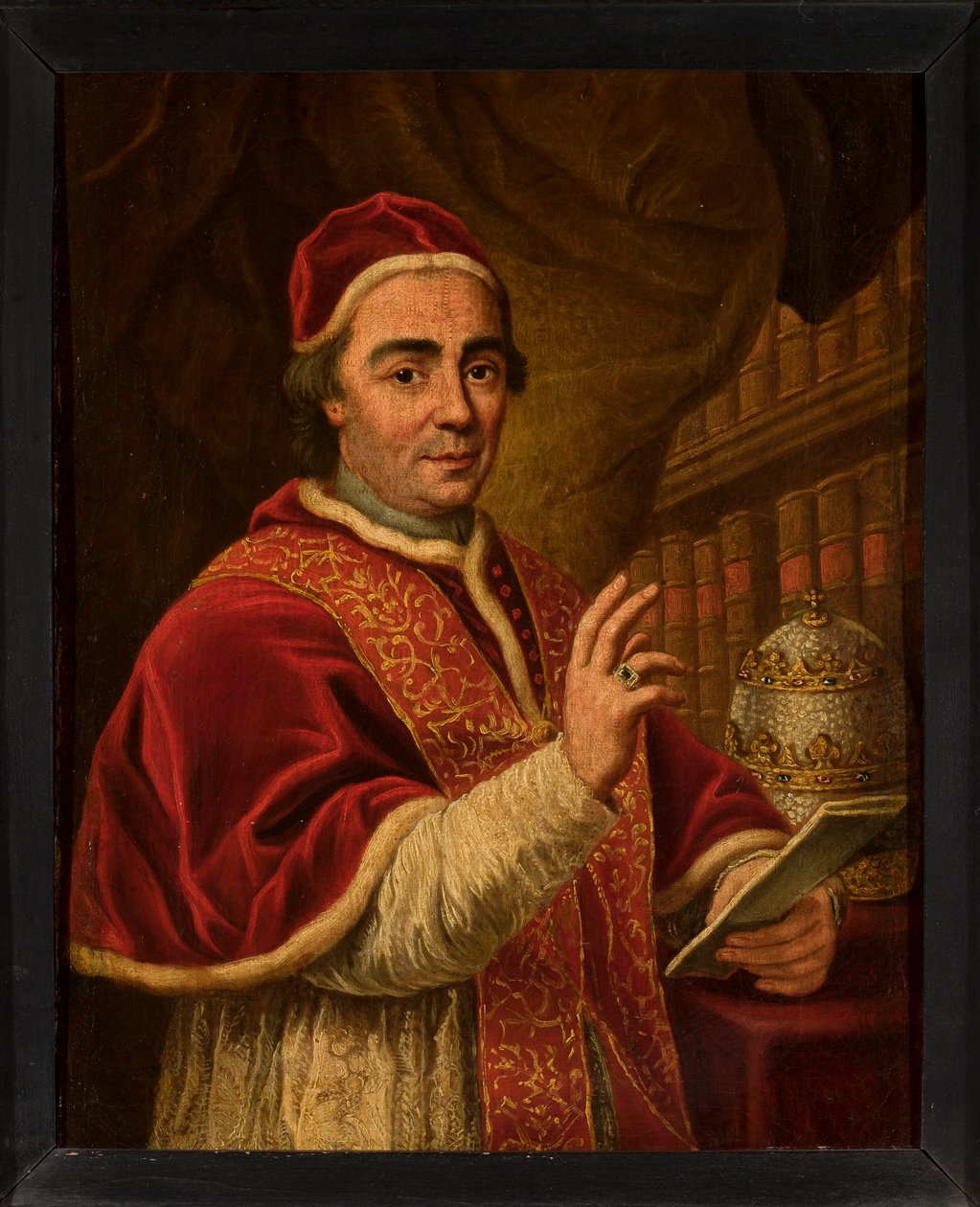 Portret papieża Klemensa XIII autorstwa Anton Raphael Mengs
