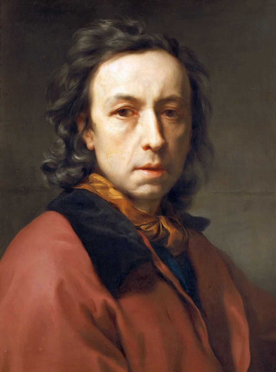 Autoportret, Antona Raphael Mengs autorstwa Anton Raphael Mengs