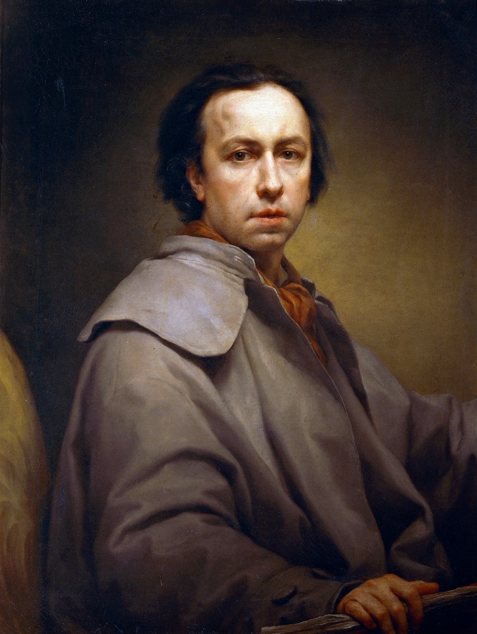 Autoportret, Anton Raphael Mengs, ok. 1776, olej na płótnie autorstwa Anton Raphael Mengs