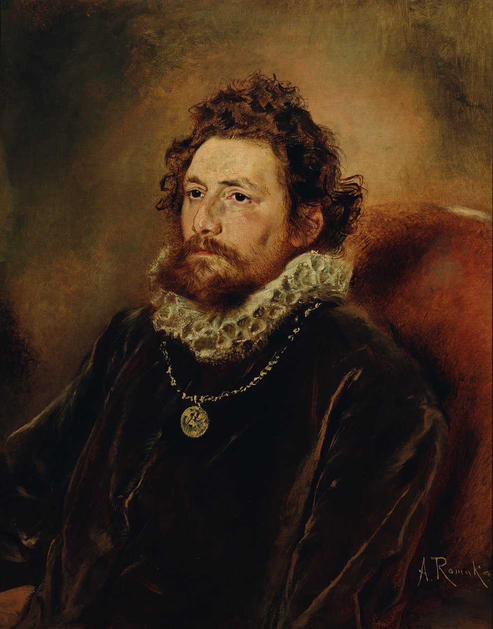Radny dr. Karl Zehden autorstwa Anton Romako