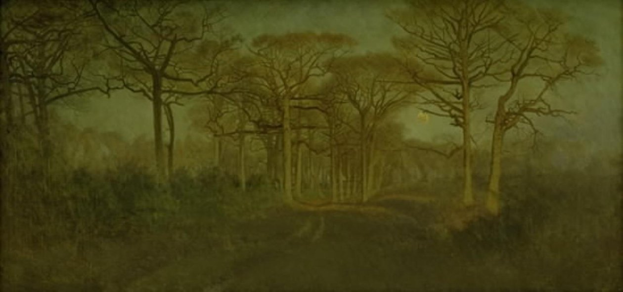 Las Fontainebleau autorstwa Anton Teichlein