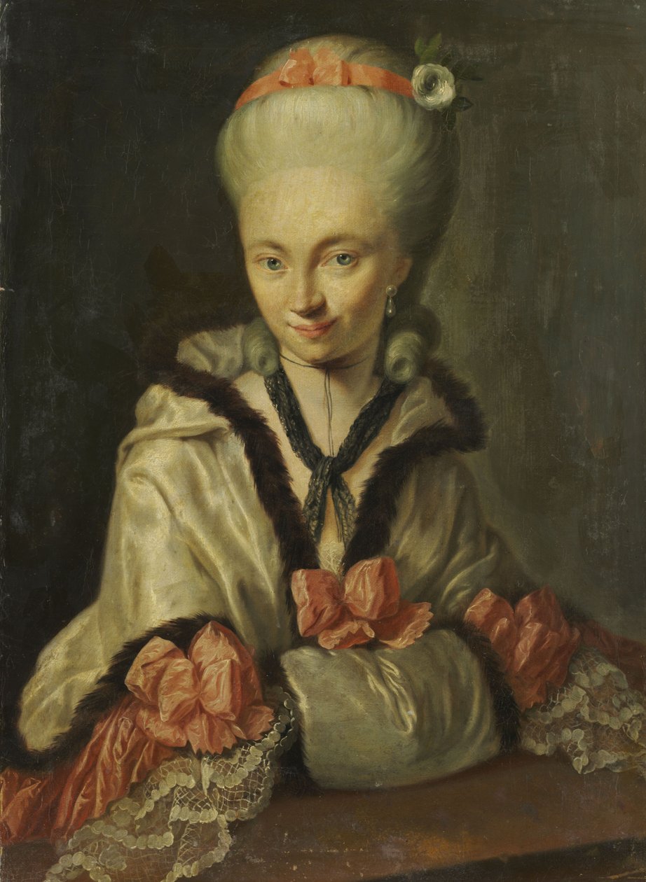 Anton Wilhelm Tischbein - Augusta Fryderyka hrabina Ysenburg-Büdingen autorstwa Anton Wilhelm Tischbein