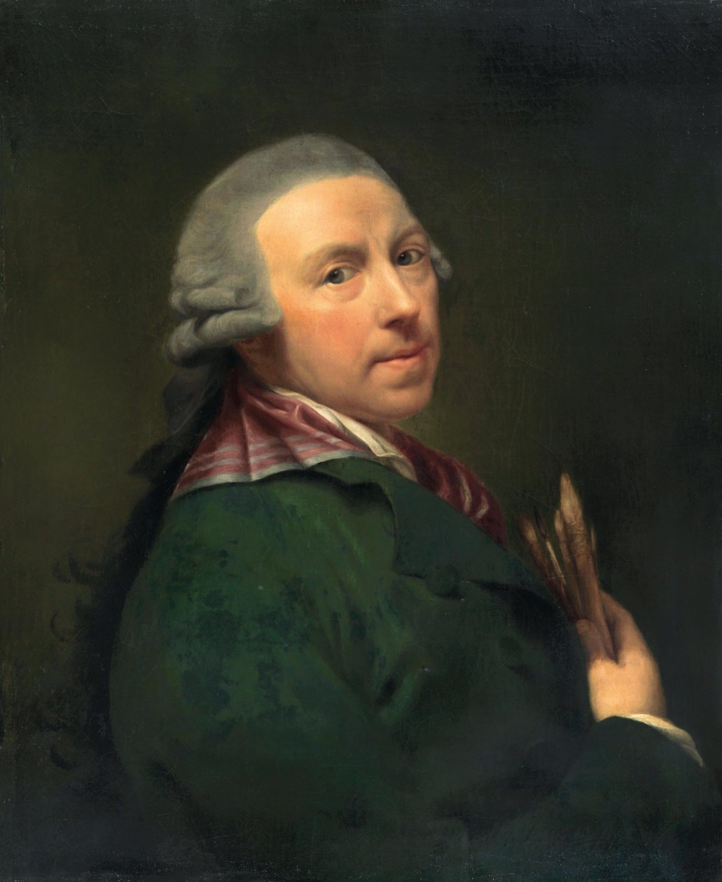 Autoportret, ok. 1794 r. autorstwa Anton von Maron