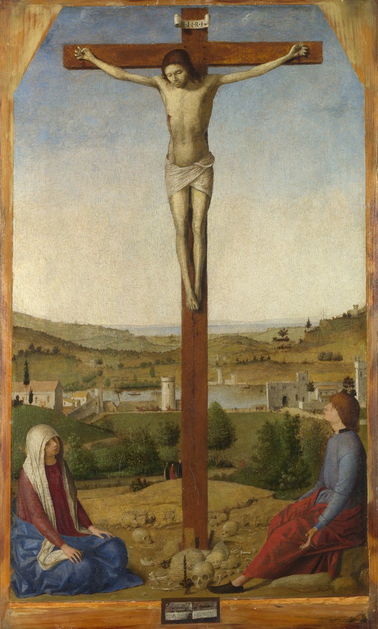 Chrystus ukrzyżowany, 1475 autorstwa Antonello da Messina