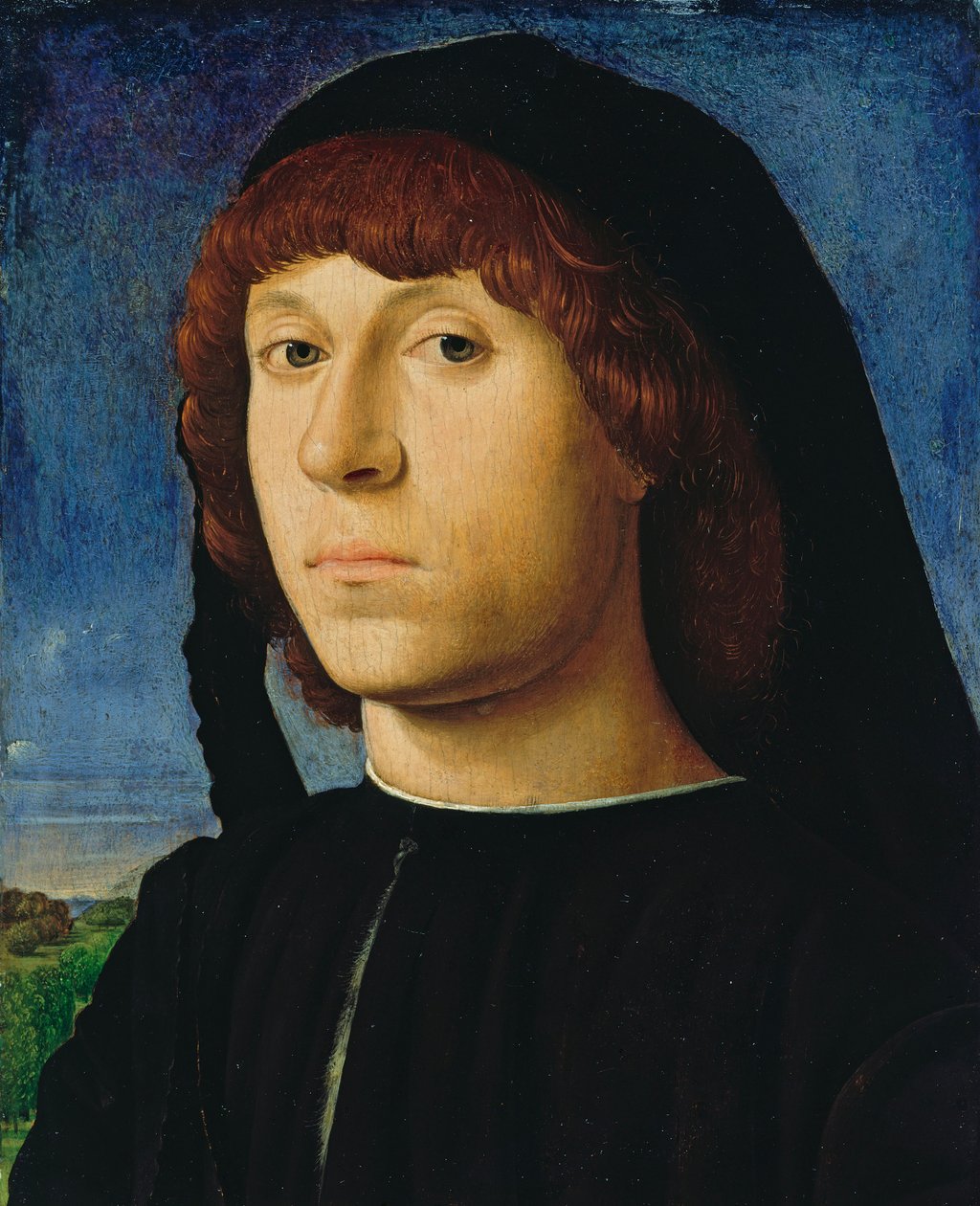 niemiecki: Bildnis eines jungen Mannes Portret młodego mężczyzny autorstwa Antonello da Messina