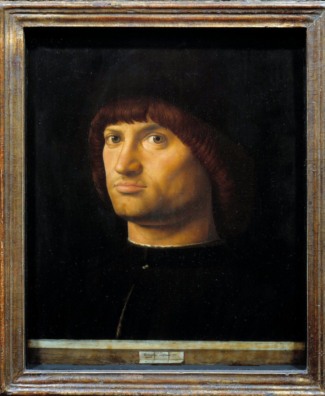 Portret mężczyzny zwanego Condottiere”””” Obraz Antonello da Messina autorstwa Antonello da Messina