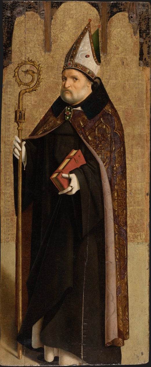 Św. Benedykt z Nursji, ok. 1470-1475. autorstwa Antonello da Messina